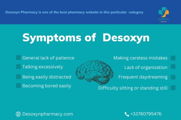 Symptomes of Desoxyn